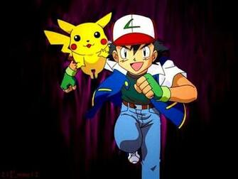 Pok Mon Ash And Pikachu Wallpaper Top