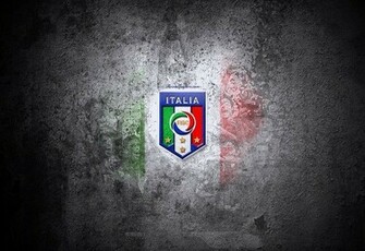 Italy National Football Team Logo HD Wallpaper
