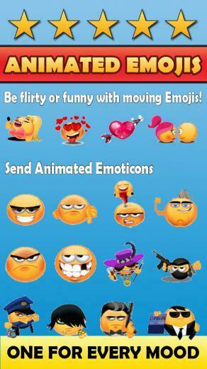 Emoji Magic Keyboard Moving Emoticon Art iPhone Apps Games On