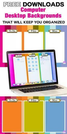 Computer Screen Desktop Organizer To