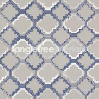 Quatrefoil Wallpaper From Osborne And Little