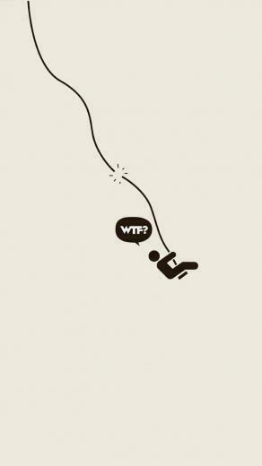 Oh Boy Funny Minimal Wallpaper For iPhone Mobile9