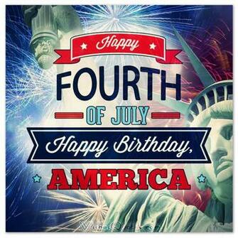 4th Of July BirtHDay Image Happy