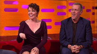 Hugh Laurie Image And Olivia Colman The Graham Norton