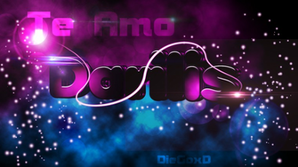 Tema Wallpaper Te Amo Darilis Mi Tercer Dise O Grafico