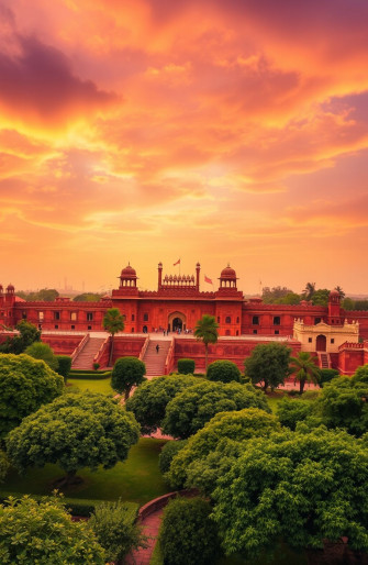 Red Fort Wallpaper