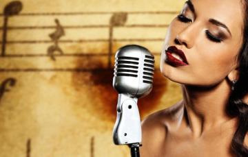 Wallpaper Girl Brunette Model Background Singer Makeup