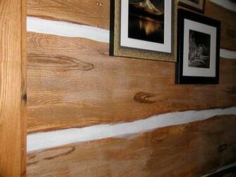 Faux Log Cabin Interior Walls Quotes