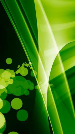 Abstract Green Art iPhone Wallpaper Background And