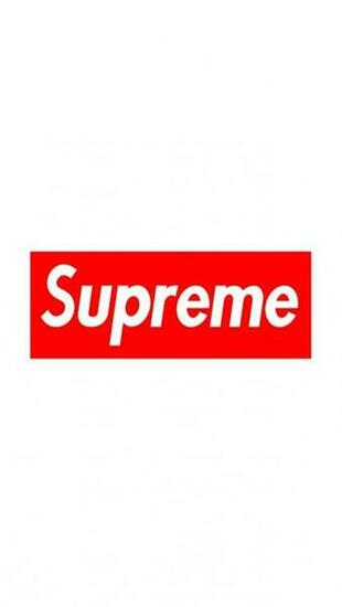 Supreme Logo iPhone Wallpaper Area HD