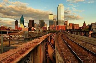 Weekly Desktop Wallpaper A Very Rarely Seen Of Downtown Dallas