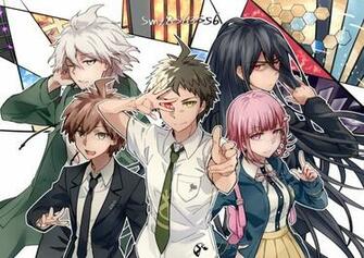 Wallpaper Danganronpa Naegi Makoto Komaeda Nagito Kamukura