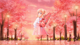 Kaori Miyazono Desktop Wallpaper