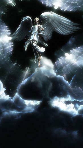 Rising Angel iPhone Plus And Wallpaper