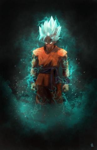 Aditi On Goku Wallpaper Art Anime Dragon Ball
