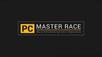 Pc Master Race Logo UHD 4k Wallpaper