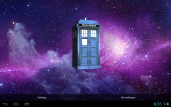Tardis 3d Live Wallpaper Screenshot