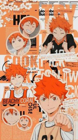 iPhone Aesthetic Hinata Shoyo Haikyuu Wallpaper
