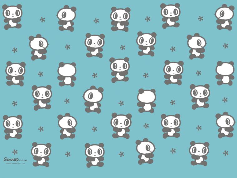Cute Panda Background