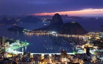 Rio De Janeiro In Brazil Widescreen Wallpaper