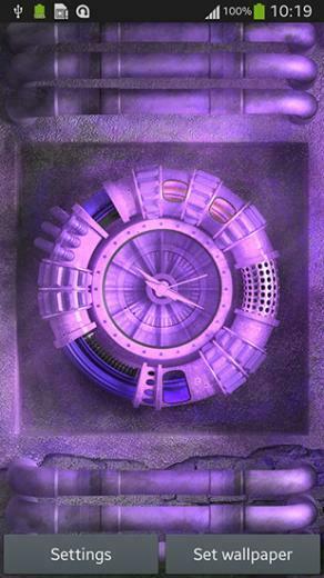 Wallpaper With Clock