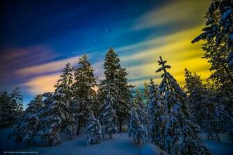 Wallpaper Lapland Finland