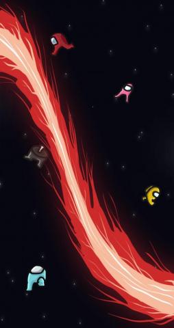 I Made A Cute Little Among Us Wallpaper iPhonewallpaper