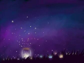 Fireflies Wallpaper