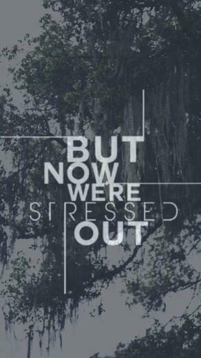 Lyrics Wallpaper Background Background Twenty One Pilots Stressed Out