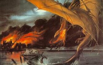 The Rings Hobbit Smaug Wallpaper High Quality