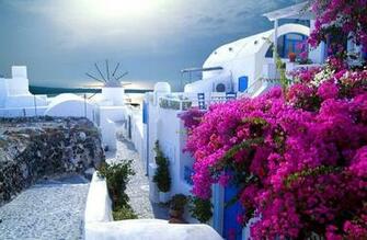 Santorini Wallpaper