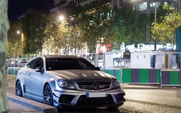 Wallpaper C63 Amg Black Series Mercedes