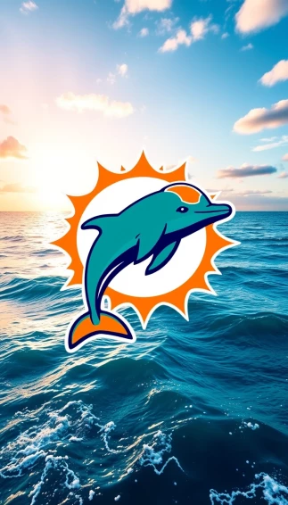Miami Dolphins Logo Wallpaper