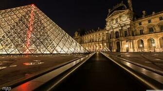 Louvre Museum By Night 4k HD Desktop Wallpaper For Ultra