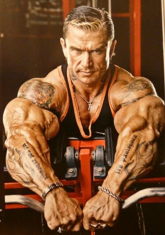 Lee Priest Posing Mr Olympia Wallpaper