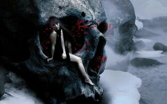Gothic Dark Tags Skull Blood Witch Vampire By Deviant Art On