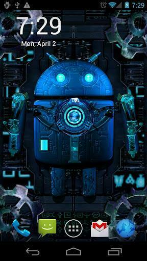 Steampunk Droid Live Wallpaper Apk V1 Android App