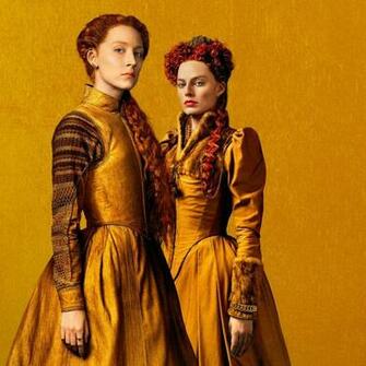 Margot Robbie And Saoirse Ronan In Mary Queen Of Scots