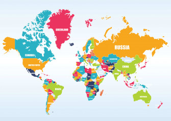 Map Of World Wallpaper