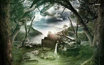 Car Crash Wallpaper Fantasy