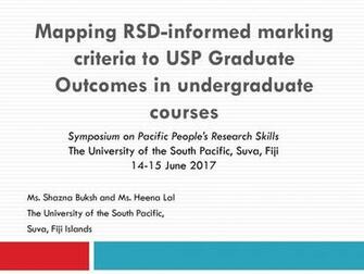 Symposium On Pacific People S Research Skills Ppt