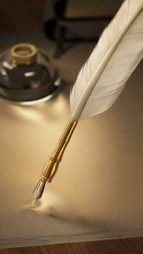 How Luxury Is This Gold Feather Pen Best Tool For Your