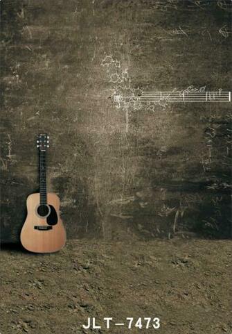 Vintage Photography Background Guitar