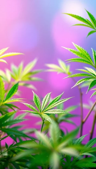 3d Live Weed Wallpaper