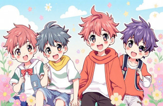 Cute Anime Boys Wallpaper