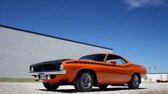Plymouth Barracuda Widescreen Wallpaper