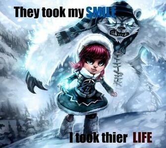 Frostfire Annie Smiling Wallpaper By Dragontroopbeta