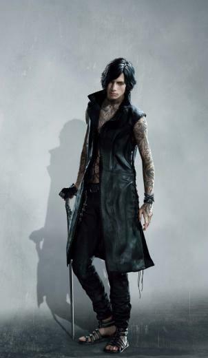 Wallpaper Devil May Cry V Tattoo Mysterious Man Wallpapermaiden