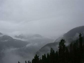 Foggy Mountains Wallpaper