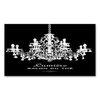 Pixdezines Black White Chandelier Diy Background Double Sided Standard